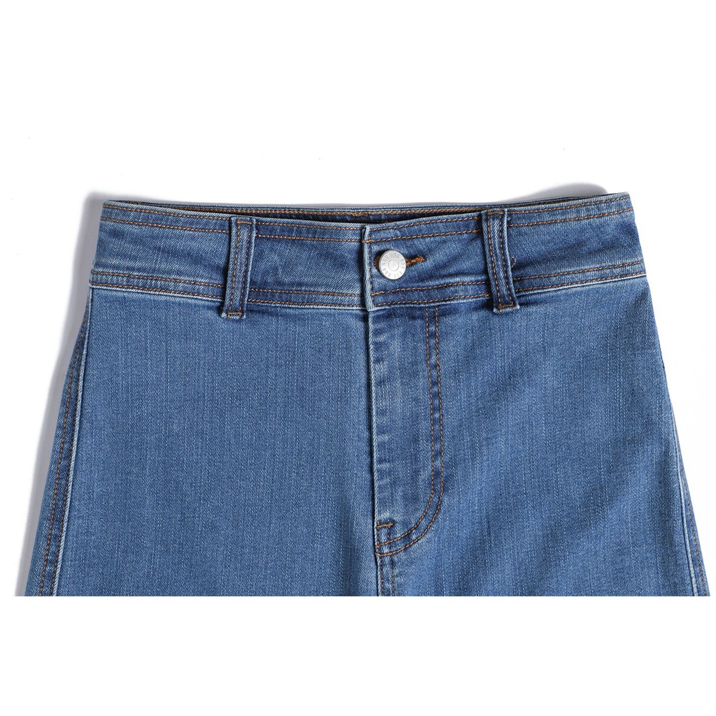 Quần jeans ống rộng xuất khẩu