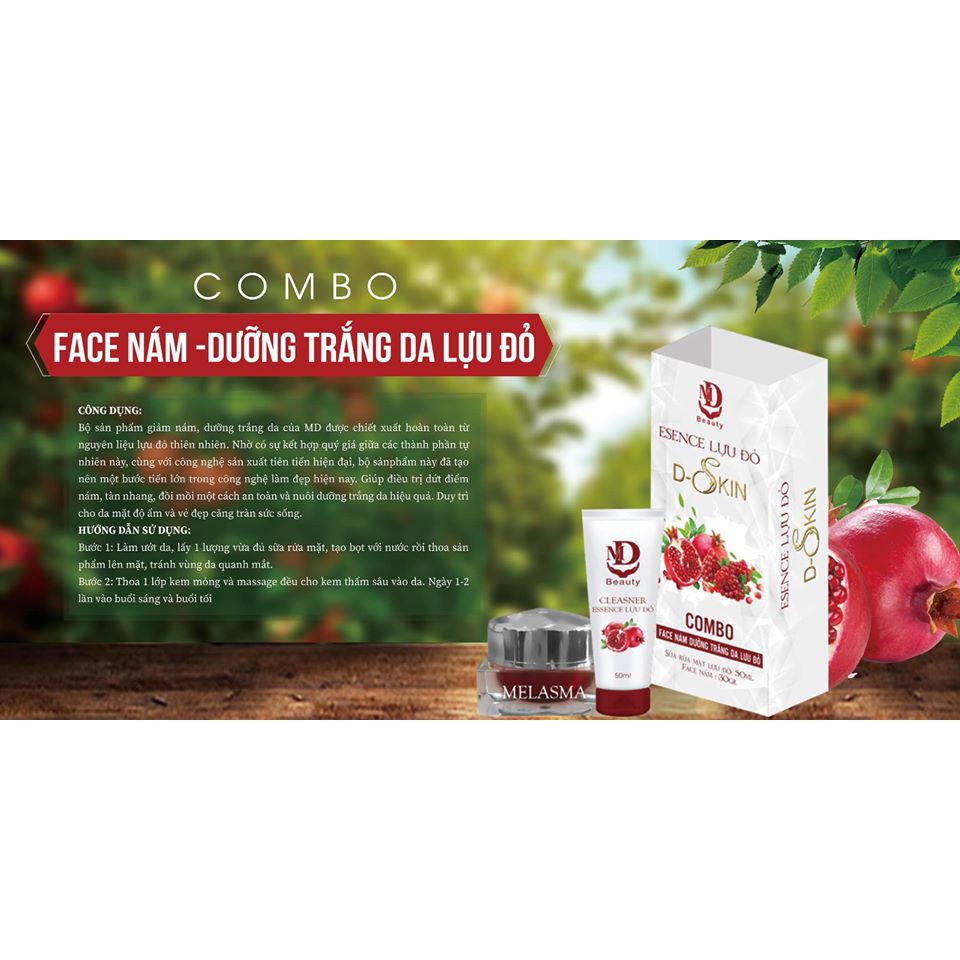 COMBO DƯỠNG DA ESSESCE KEM NÁM LỰU ĐỎ D SKIN Chính Hãng | BigBuy360 - bigbuy360.vn