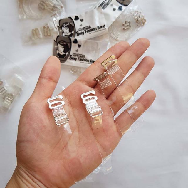 Dây áo lót trong suốt sợi phở, dây áo không màu Hàn Tuyết's House