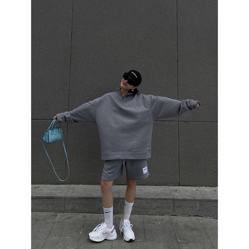 ÁO SWEATER HALFZIP STORY