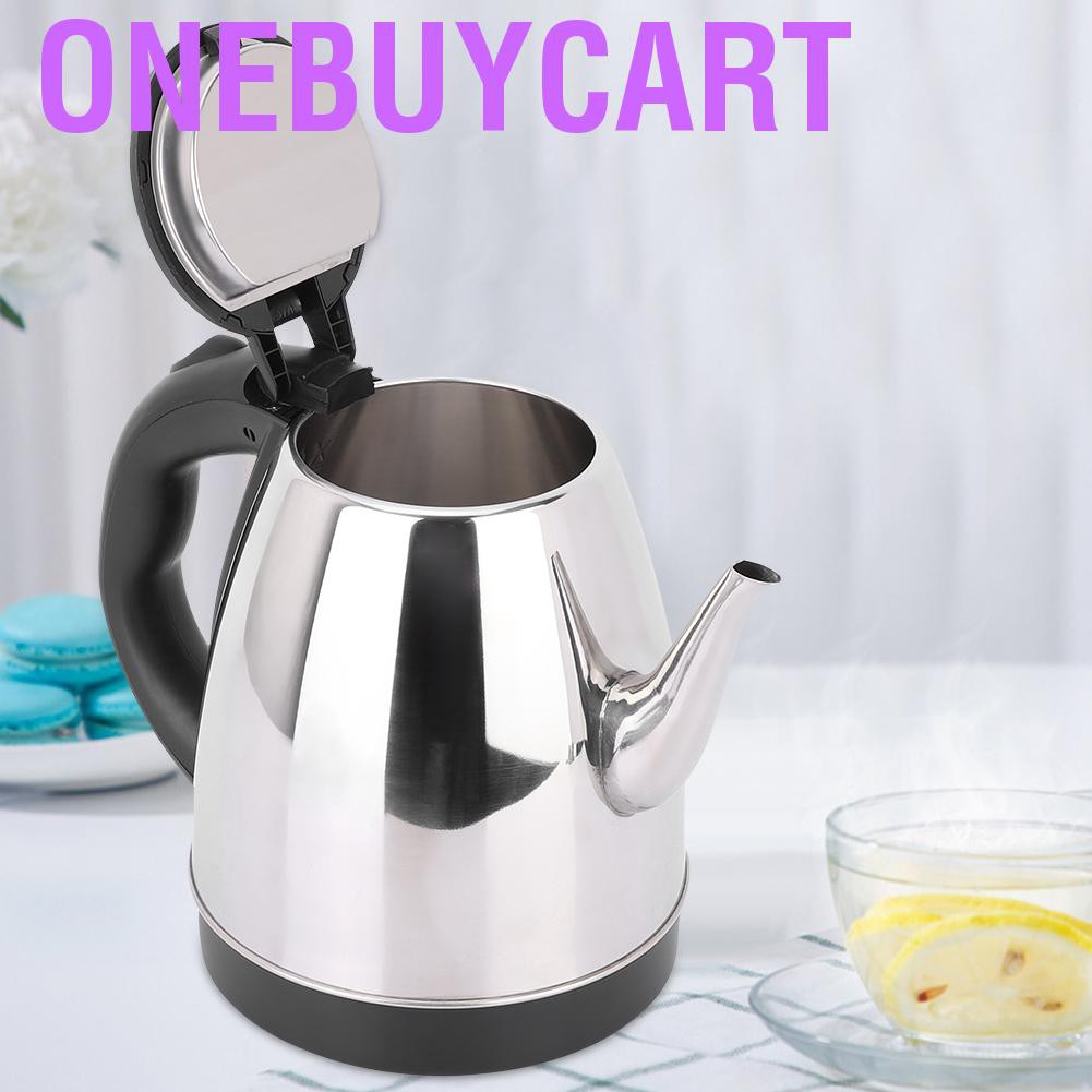 Onebuycart 1.5L Household Stainless Steel Electric Kettle Water Boiler Heating Pot AU Plug 220V