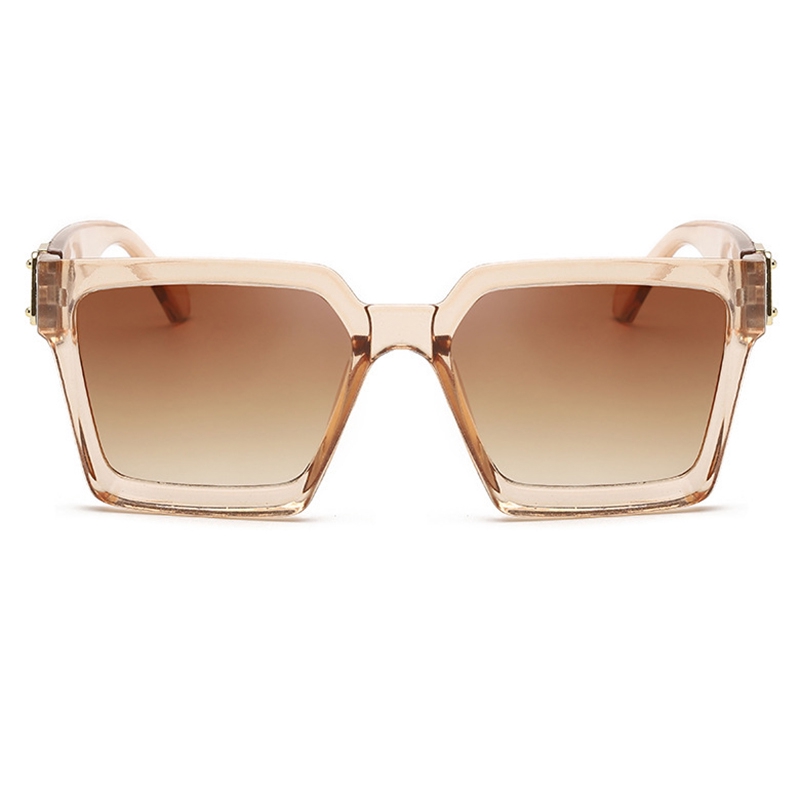 Kính mát gọng vuông chống tia UV400 thời trang sành điệu cho nam nữ