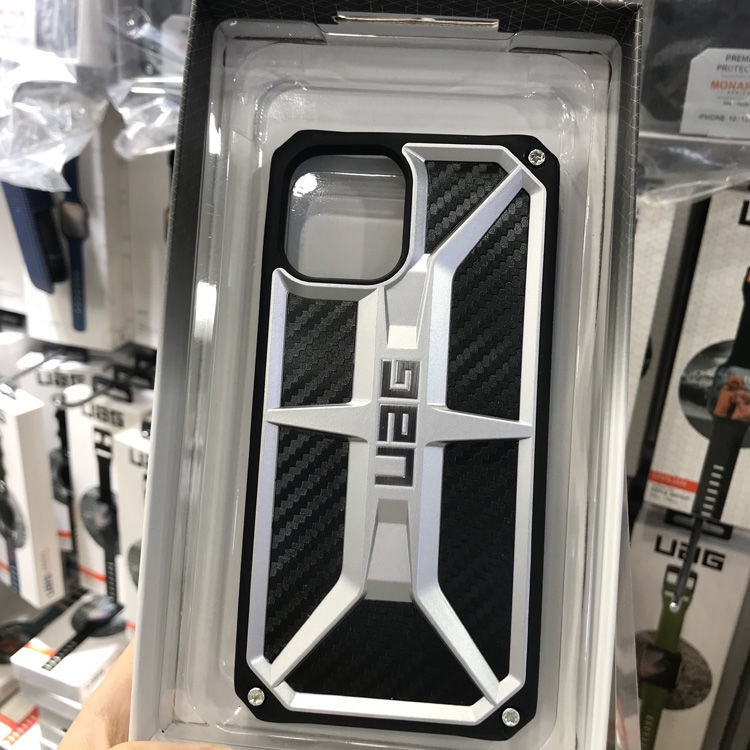 UAG Ốp Điện Thoại Cứng Họa Tiết Sợi carbon Cho iPhone 14 13 12 pro max xs max xr 6s 7 8 plus se2
