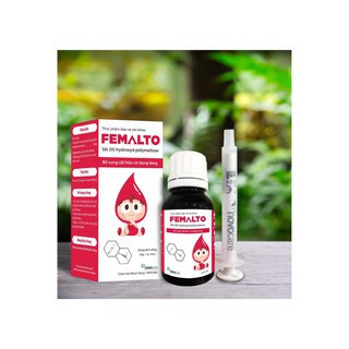 [ CHÍNH HÃNG ] Dung dịch uống Sắt hữu cơ FEMALTO - sắt nhỏ giọt cho bé ( lọ 15ml ) | BigBuy360 - bigbuy360.vn