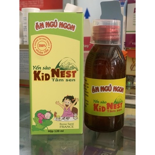 Siro Yến sào KID S NEST Tâm Sen - không ăn ngủ ngon, hoàn 200% tiền