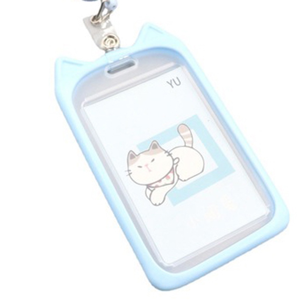 Dây đeo thẻ id / chìa khóa / thẻ id bằng silicon nhiều màu sắc chất lượng cao tiện dụng