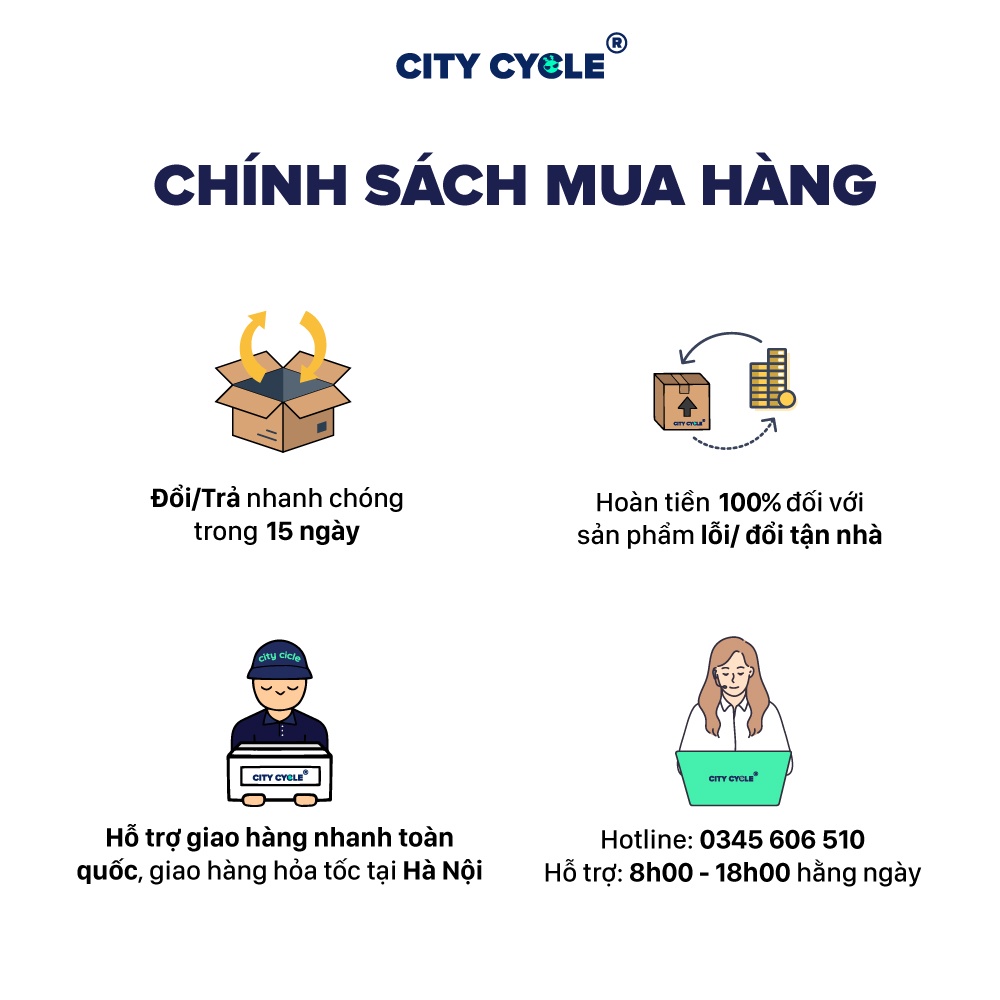 Khẩu trang Hàn Quốc City Cycle vải 2 lớp chống bụi chống nắng