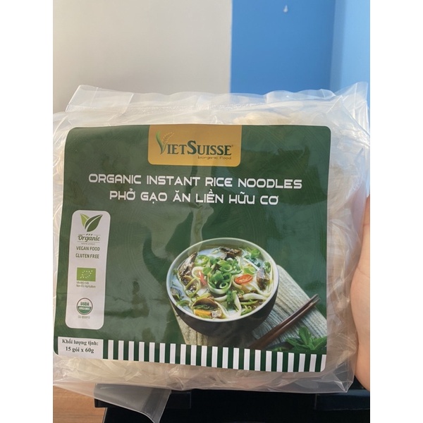 Phở / Bún Hữu Cơ Vietsuisse Vắt 70g