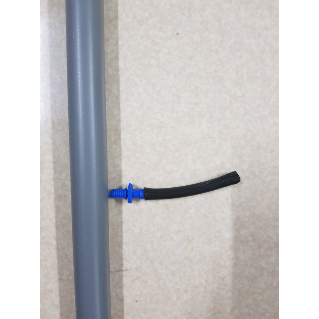Bịch 100 Khởi Thủy 5mm 1 Đầu Ren, 1 Đầu Gài Dùng Nối Ống PE 5/7mm Với Ống PVC/ HDPE