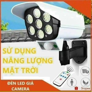 ĐÈN NĂNG LƯỢNG MẶT TRỜI [ GIẢ CAMERA ] - TỰ ĐỘNG BẬT/TẮT CHỐNG TRỘM, CÓ ĐIỀU KHIỂN