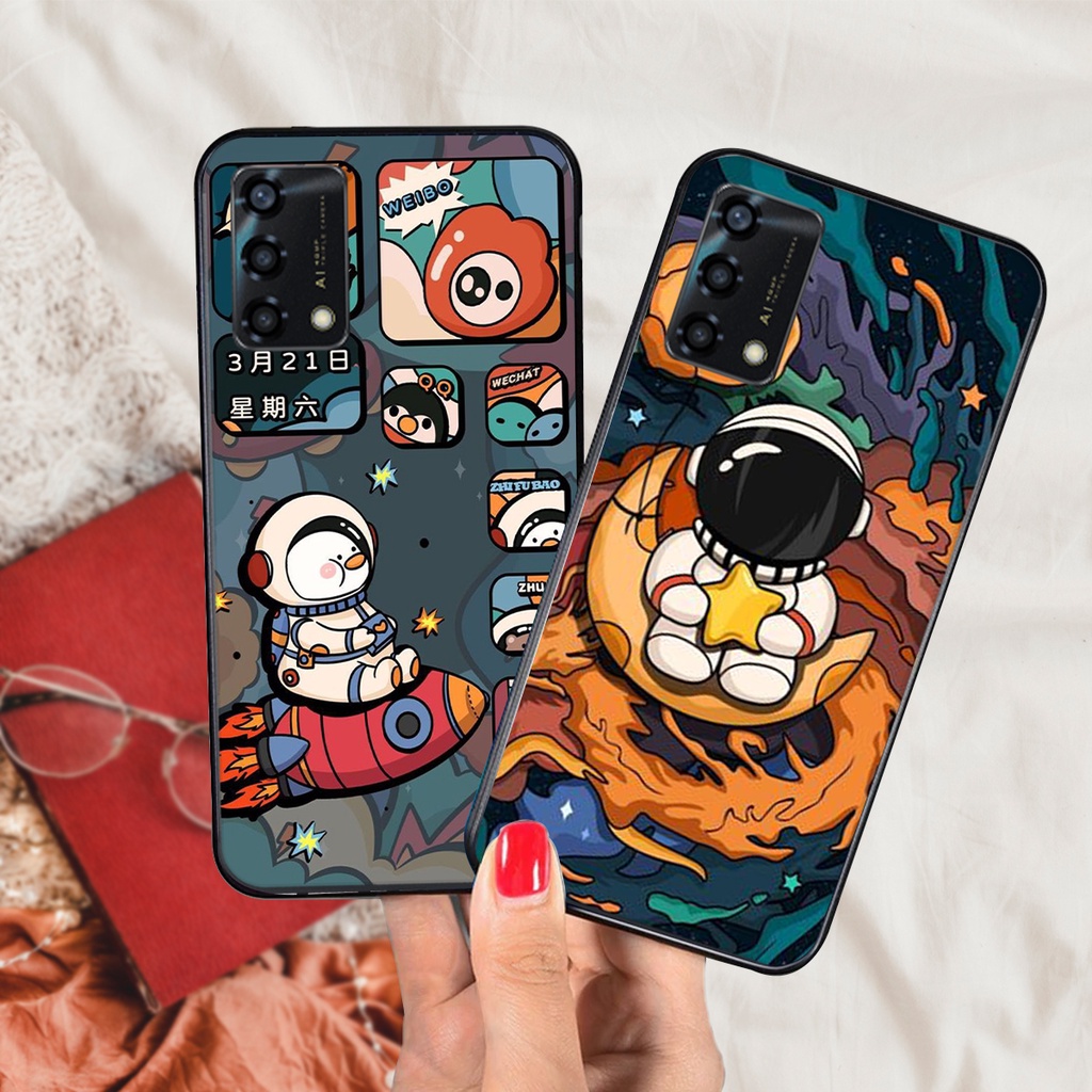 Ốp lưng Oppo A95 - Oppo A94 -Oppo A74 -Oppo a54 Phi hành cực hot cute in chất lượng cao