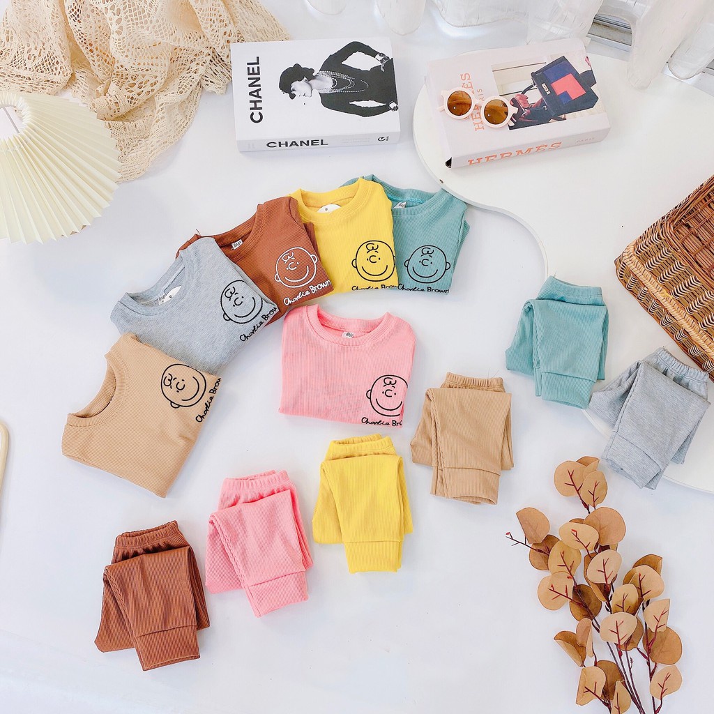 Đồ bộ quần áo dài tay cho bé siêu dễ thương AM791 TTR127