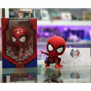 Mô hình Spider Man Chibi Home Coming đầu lắc lư