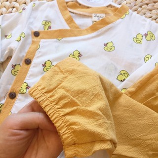 Bộ yukata cho bé mặc nhà( thiết kế mới)