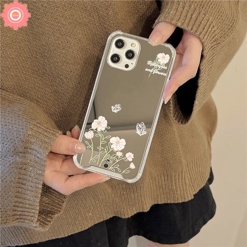 Ốp Điện Thoại Tpu Mềm Tráng Gương Chống Sốc Cho IPhone 7 8 Plus 13 12 11 Pro MAX XR X XS MAX SE 2020