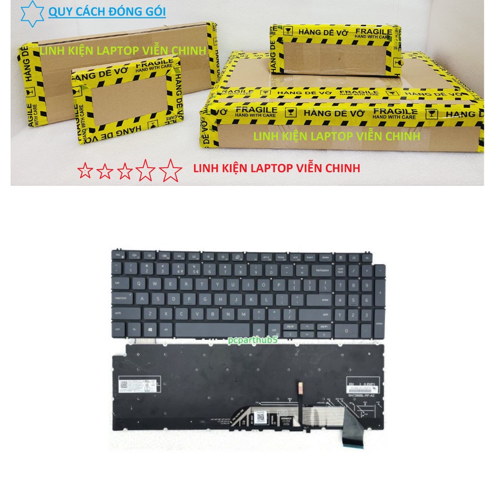Bàn phím laptop Dell Inspiron 15 3501 3502 3505 3505 5501 5502 5508 5509 5584 5590 5593 5594 5598, Vostro 3500