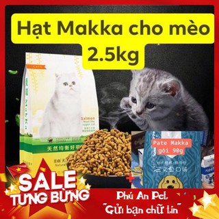 Hạt Makka 2.5kg kèm gói pate Makka 90g
