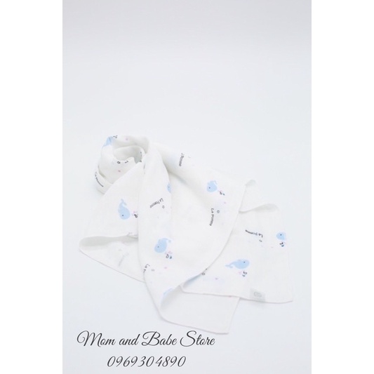 (Có sẵn) Set 5 khăn sữa sợi tre lụa La Pomme (30x30)