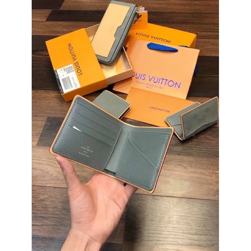 Ví nam lv cầm tay chất da pu cao cấp, ví da nam hàng 1:1