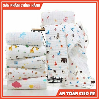 Khăn Xô Cho Bé 6 Lớp Muslin Tree Xuất Nhật Cho Bé 120cm X 120cm,Mềm Mại