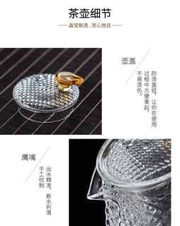 Ấm trà thuỷ tinh 500ml