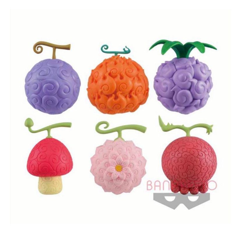 Bộ 6 Mô hình One Piece Trái ác quỷ chính hãng Banpresto 2020