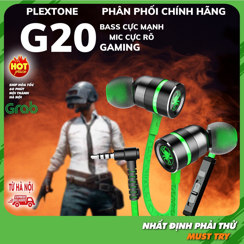 Tai Nghe Gameming Tai Nghe Chơi Game Điện Thoại Có Mic Plextone G20 - Phụ Kiện Anh Đăng