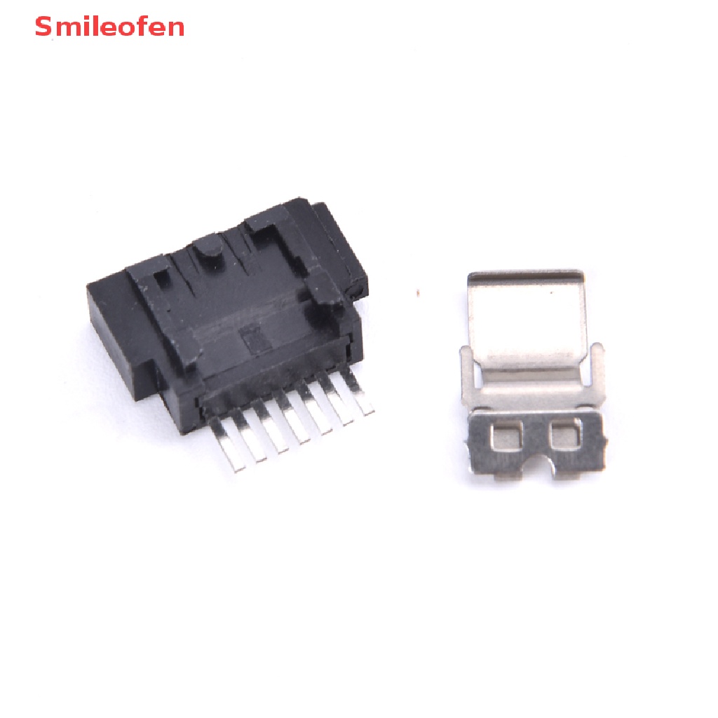 Bộ 5 Đầu Nối SATA 7Pin Type A SATA 7P Với Lò Xo Tiện Dụng Chất Lượng Cao