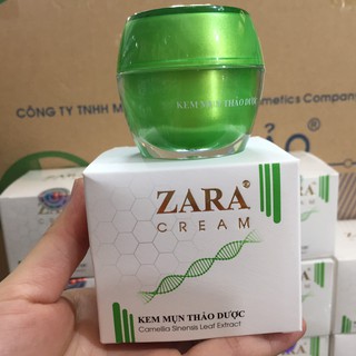 kem dưỡng trắng giúp ngừa mụn thảo dược zara 12g