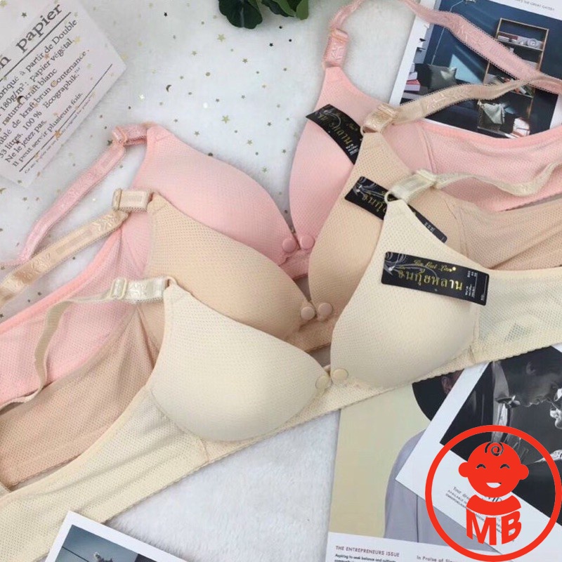 Áo lót cho con bú mở cúc thông hơi hàng Thái loại đẹp tốt tiện lợi cho mẹ
