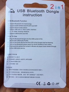 USB Bluetooth Dongle 4.0