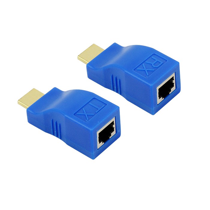 HDMI to LAN 30m loại 1 dây lan