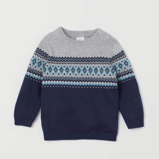 Áo len HM sz 4-6, 6-9, 9-12