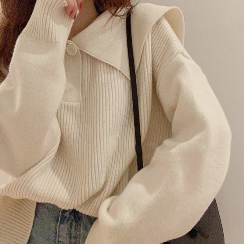 Áo Sweater Dáng Rộng Thiết Kế Mới Cao Cấp Thời Trang Mùa Xuân Theo Phong Cách Nhật Bản Cho Nữ