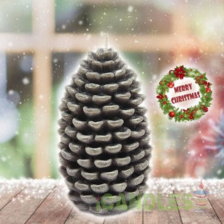 Nến quả thông noel không mùi