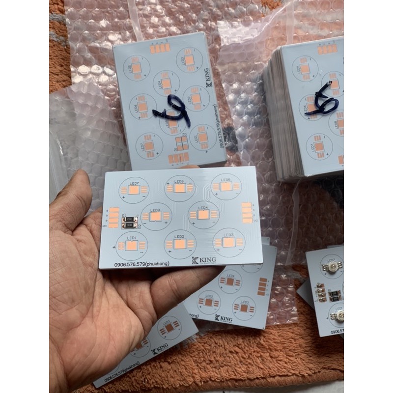 Mạch hàn led RGB(đỏ, lá, dương) cho đèn thuỷ sinh