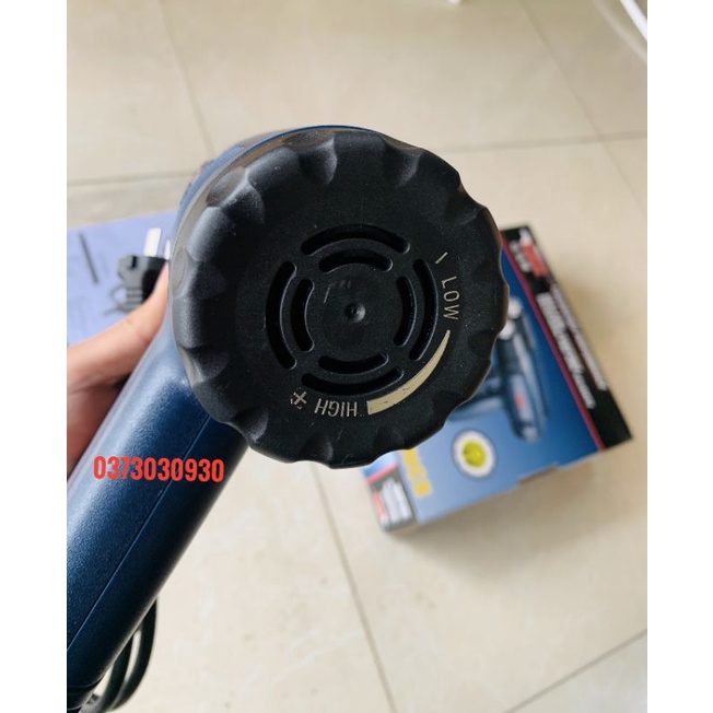 Máy khò hơi nóng Talon 2000w, Chính hãng công ty, Bảo hành 3 tháng, khò nhiệt màng bọc hoa quả tráp hỏi