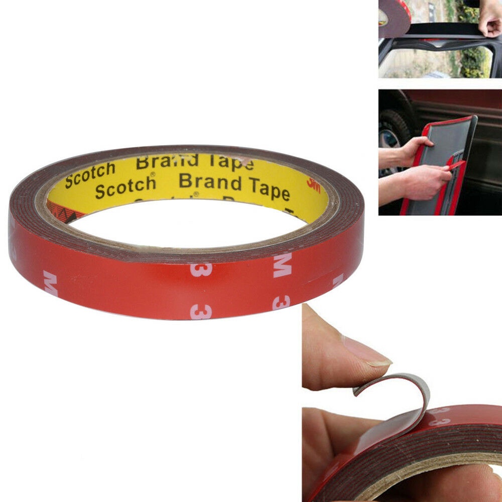 Băng keo hai mặt siêu bền 3M Băng keo siêu dính không thấm nước Cuộn 8mm / 12mm / 20mm * 3 mét
