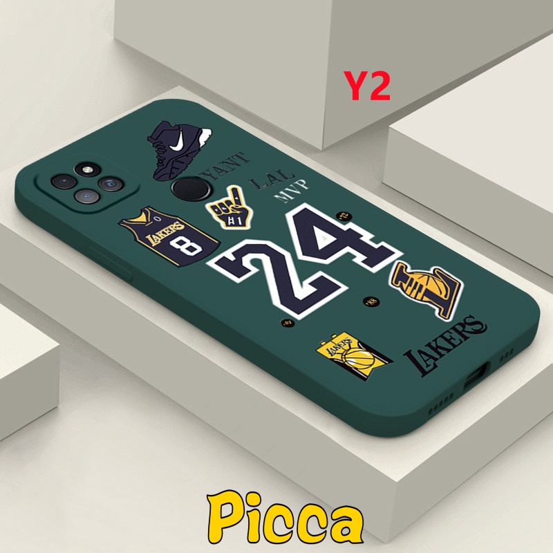 Ốp điện thoại mềm họa tiết Nba Lakers Kobe thích hợp cho Iphone 11 13 12 Pro Max 7Plus 8Plus Xr XS X 6s 6 plus