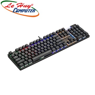 Bàn phím cơ E-DRA EK312 BLACK/WHITE (Blue Switch)