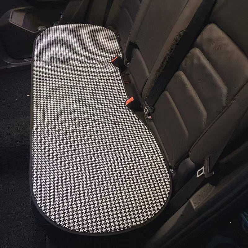 Volkswagen Plaid Bow Car Interior Decoration Headrest Lumbar Support Pillow Car Good Cute Gear Handbrake Rear View Mirror Cover ibAM