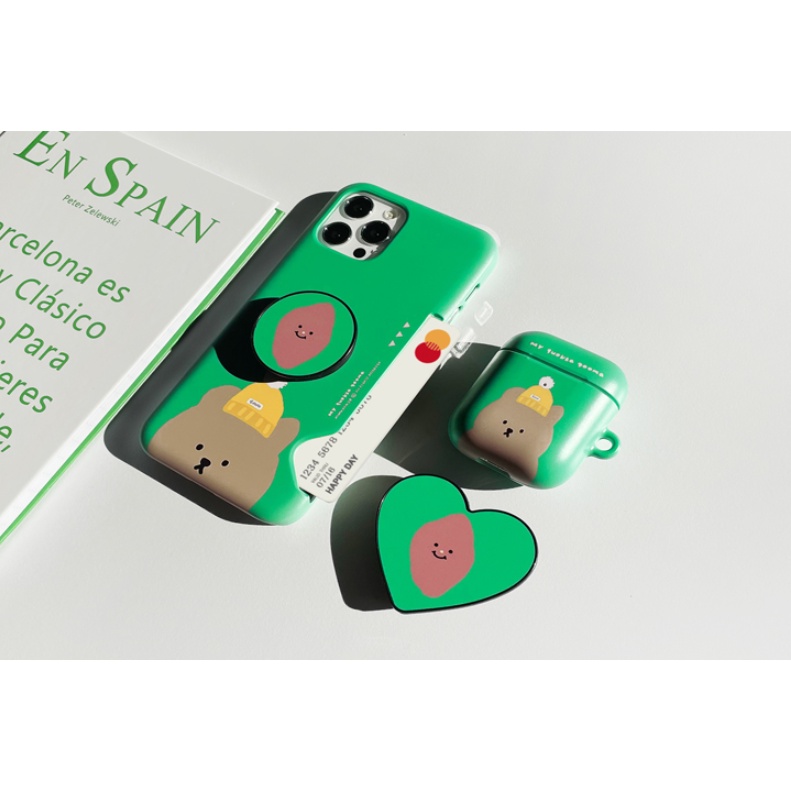 Korea  MoMoCase  Cute Case Compatible for iPhone All models  Samsung  Card Storage