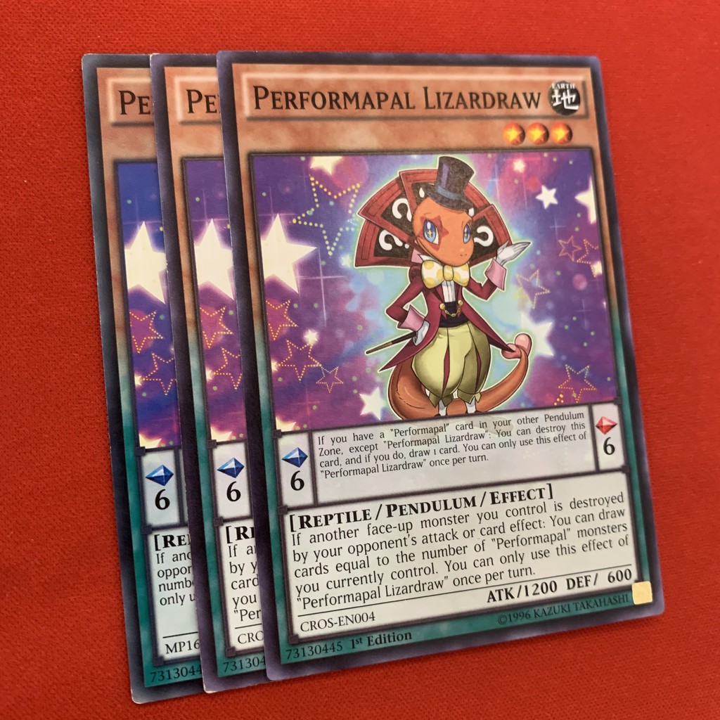 [EN][Thẻ Bài Yugioh Chính Hãng] Performapal Lizardraw