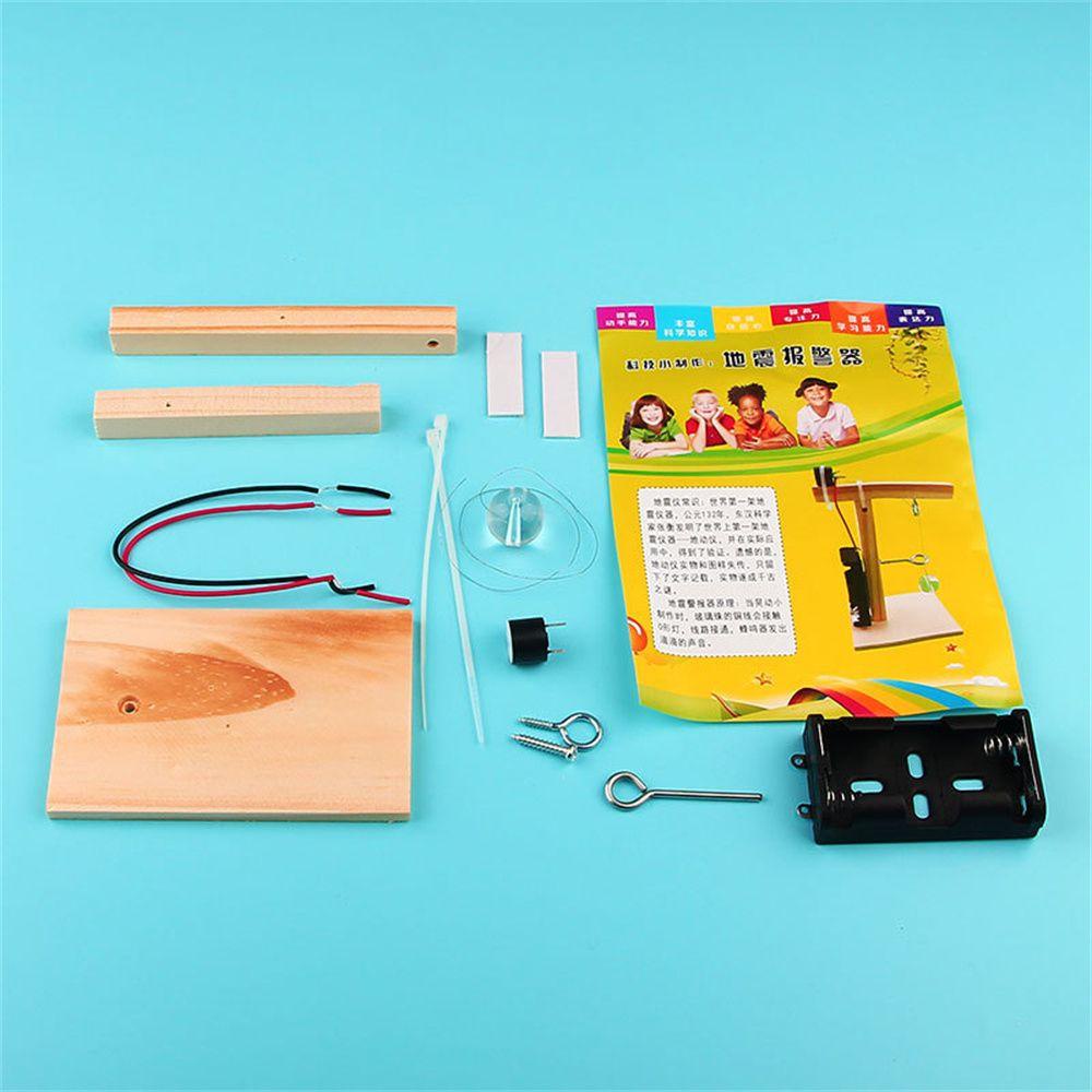 LAYOR1 Mô Hình Cảnh Báo Động Trái Đất Bằng Gỗ Dùng Trong Thí Nghiệm Khoa Học