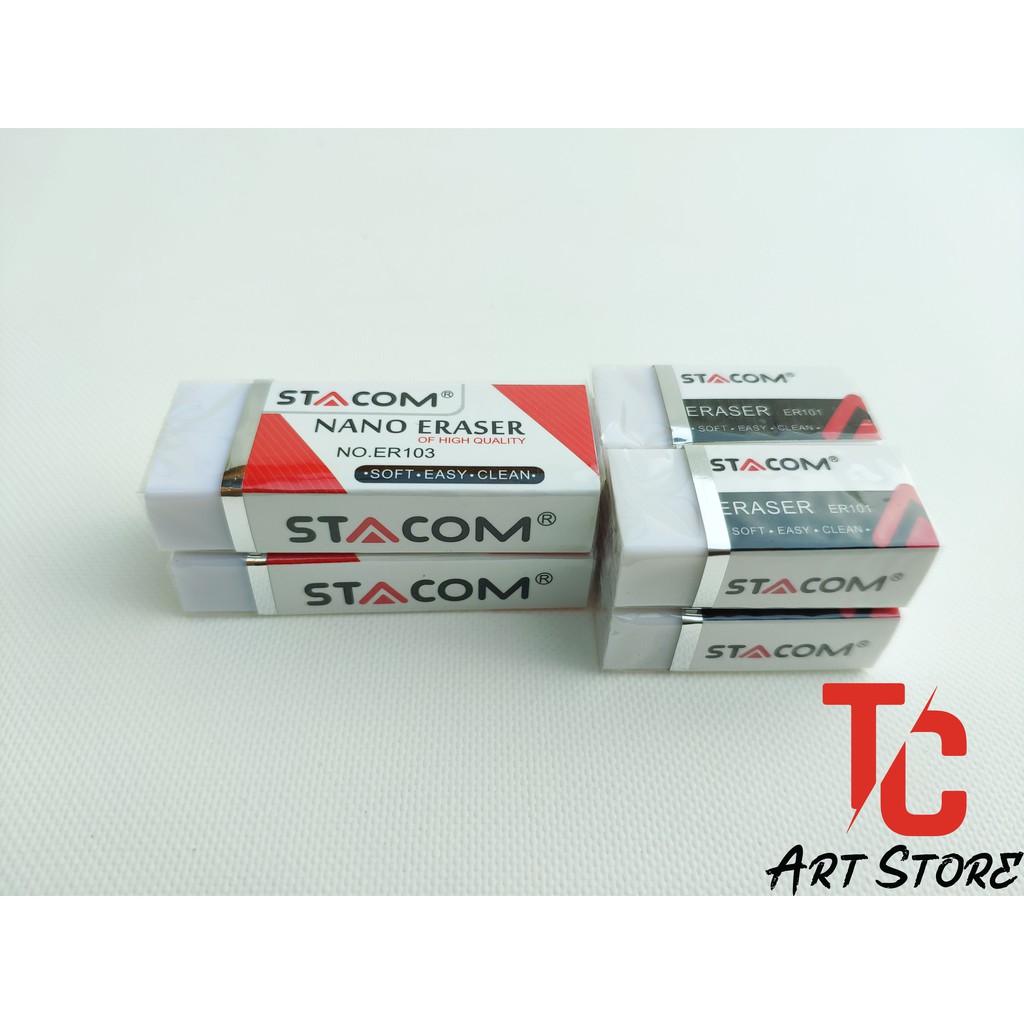 Set 3 Viên Gôm (Tẩy) Cao Cấp Stacom ER101 Loại Nhỏ