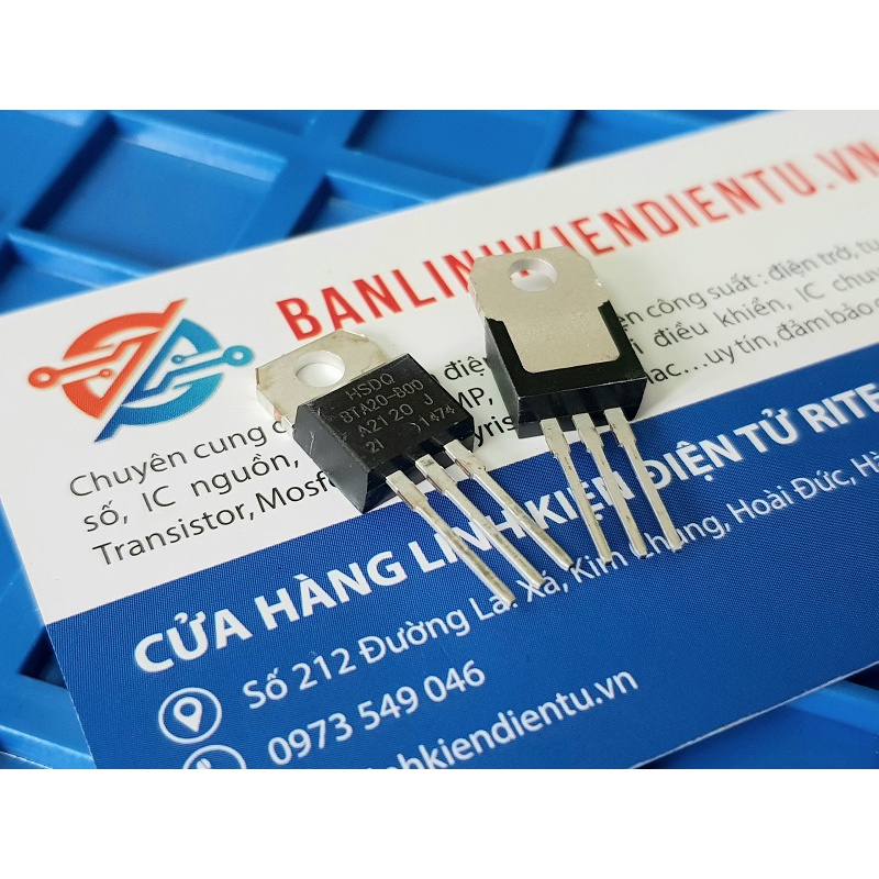 [ Combo 5 chiếc ] BTA20-800B BTA20-800 Triac 20A 800V TO-220