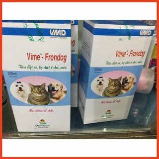 <> Thuốc xịt vẹ rận bọ chét chó mèo- Vime frondog - Petstyle