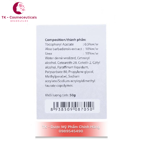 Kem Dưỡng Ẩm Alvextra Skin Hydrating Cream Giúp Giữ Ẩm Và Tái Tạo Da, Dùng Trong Trường Hợp Da Khô, Nám Da