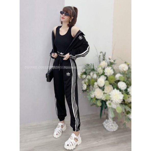 Set Bộ 3 Thể Thao Chạy sọc Thân Cá Tính Về Nhiều Màu