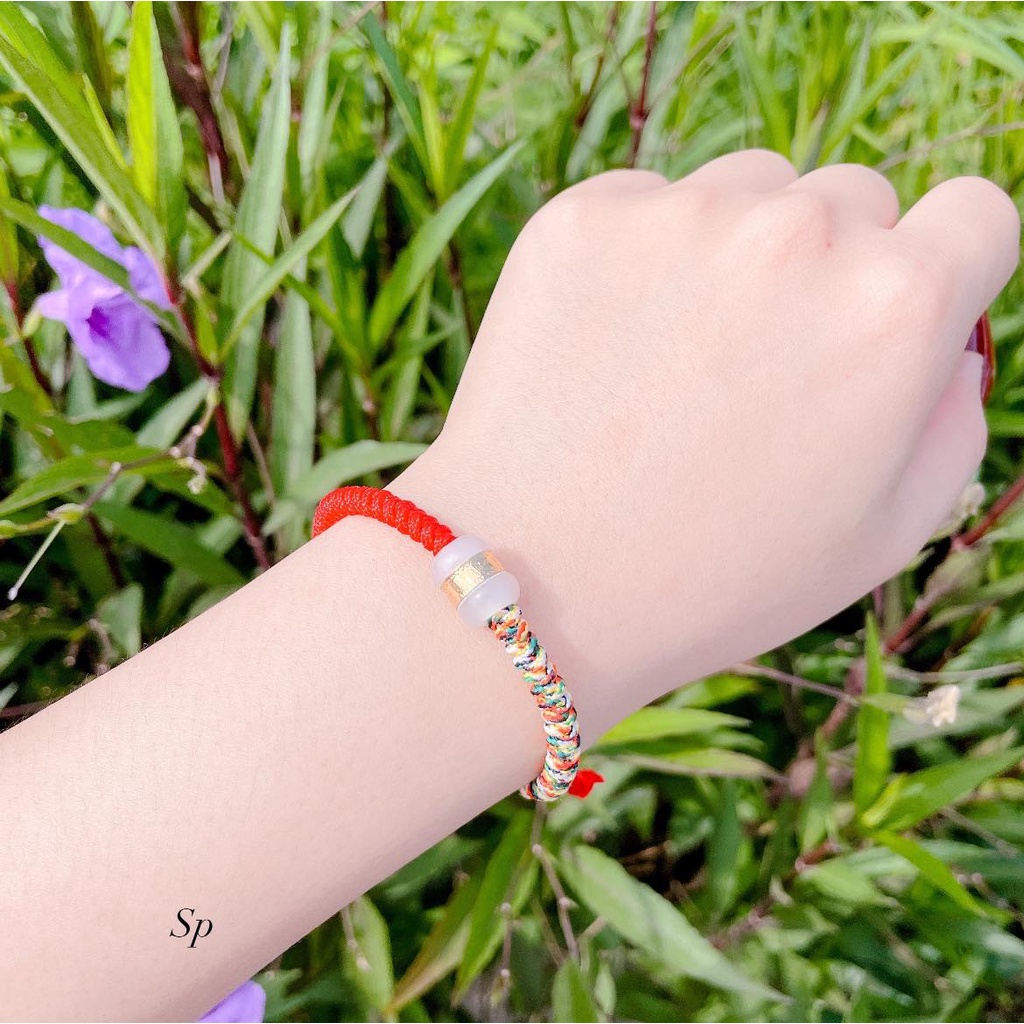 VÒNG TẾT LU THỐNG BẠCH NGỌC MẠ VÀNG